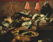 Fish stall Frans Snyders